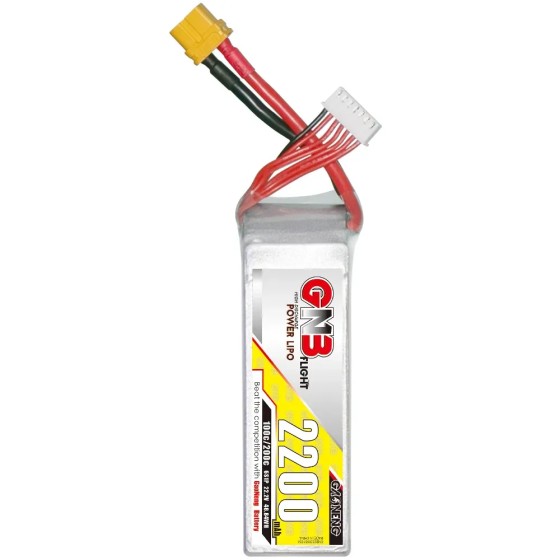 GaoNeng GNB 6S Battery XT60 2200mAh 100C Battery with XT60 Plug RC Air Drone High Discharge C Rating Performance